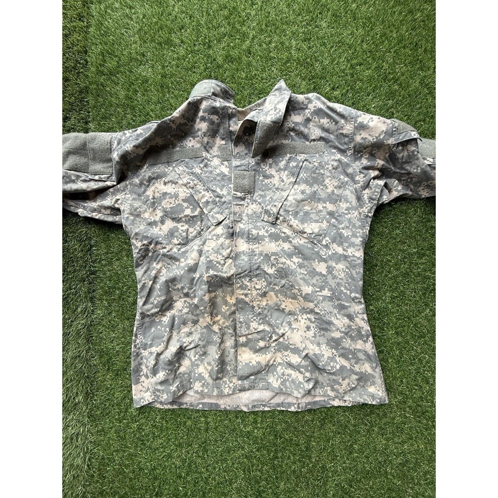 US Army Digital Shirt ACU Mens Mebium Long Combat Coat Uniform Adult A